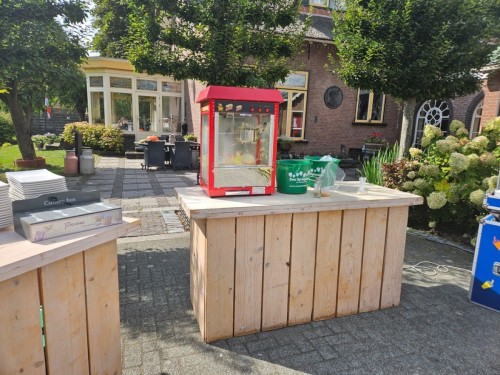 Buffettafel steigerhout (inklapbaar)